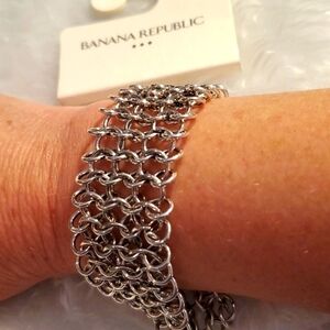 Banana Republic Silver Tone Bracelet